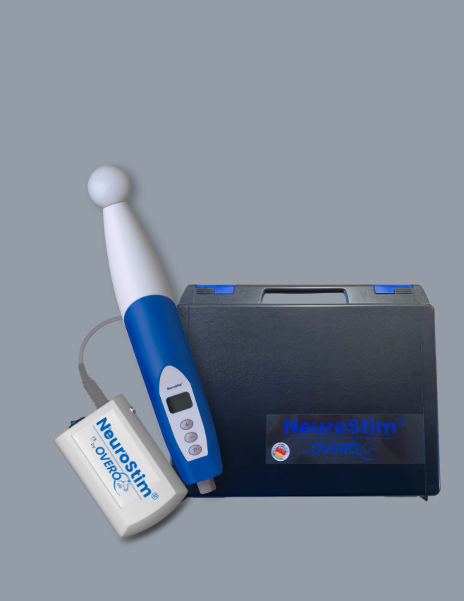 <span class="brand"><strong>NeuroStim<sup>®</sup></strong></span> M21 <br/> <small> blau </small>